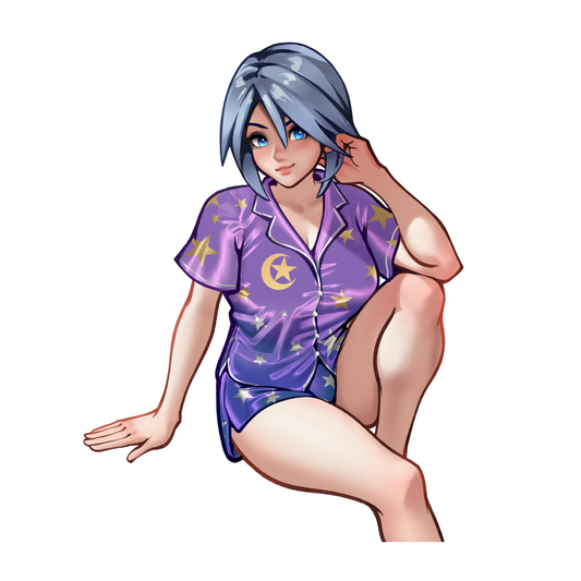 Aqua Pajamas Sticker