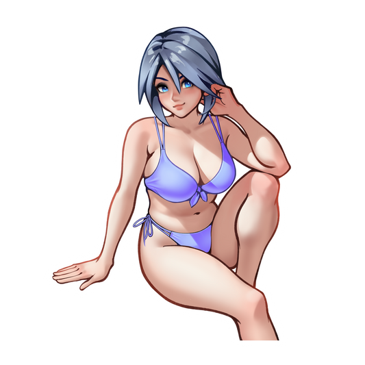 Aqua Swimsuit Sticker