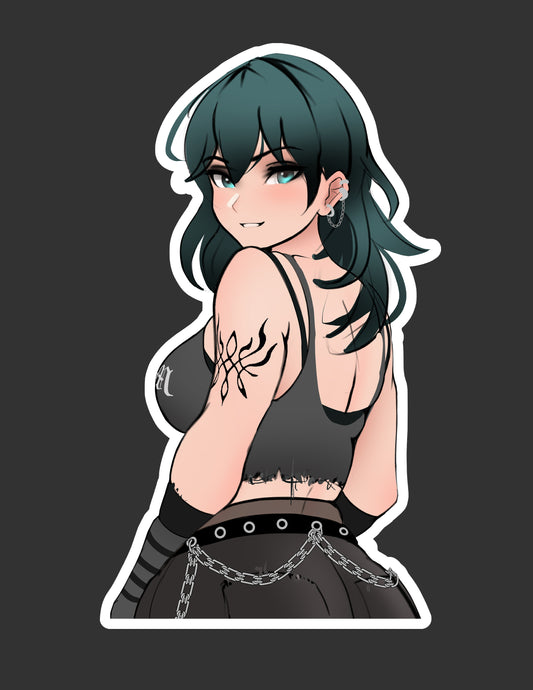 Byleth Goth Sticker