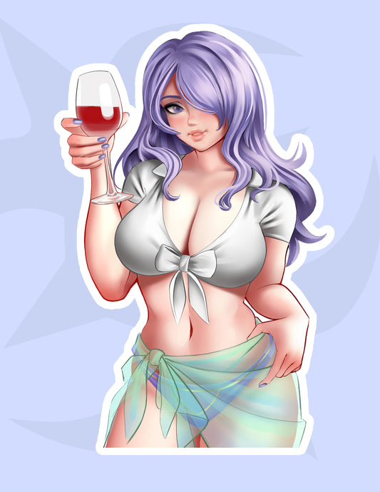 Camilla (Summer) Sticker