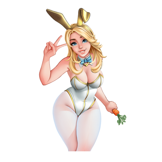 Lux Bunny Sticker
