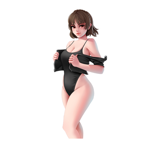 Makoto Swimsuit Sticker (One piece)