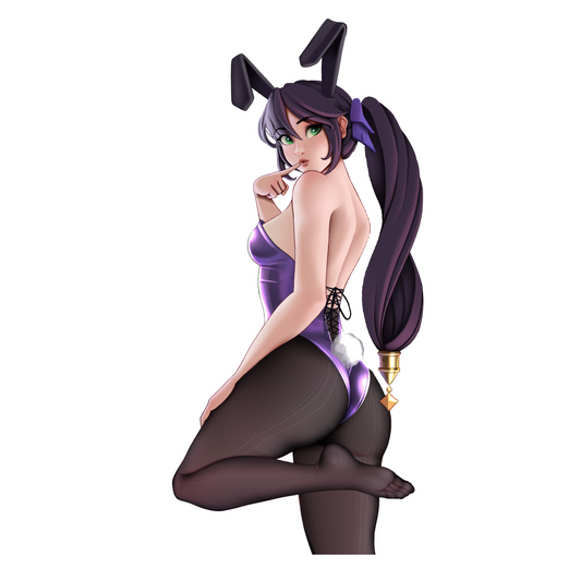 Mona Bunny Girl Sticker