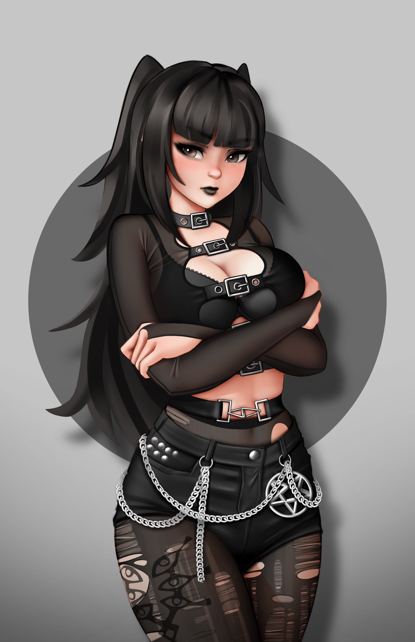 Tharja (Goth Girl) Art Print