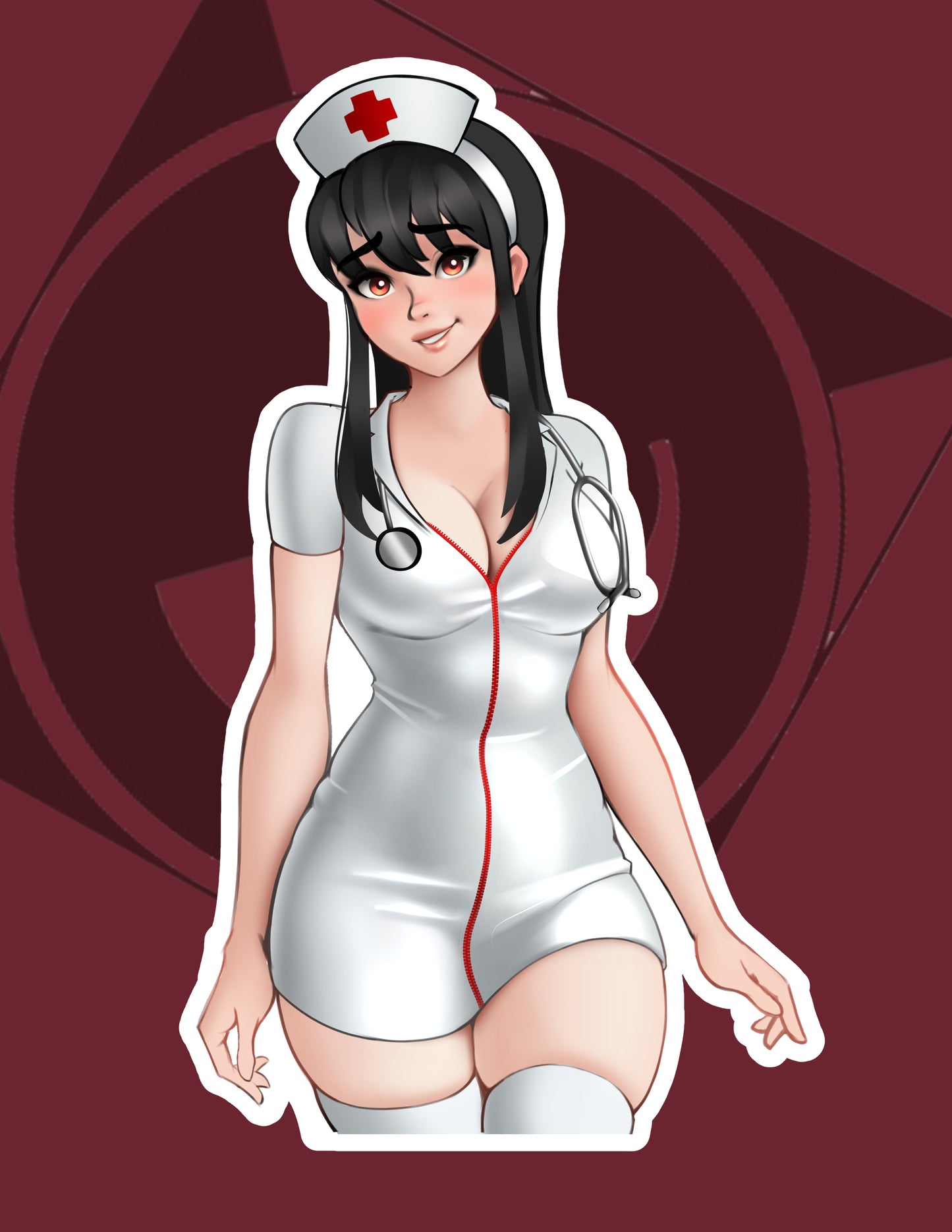 Yor Forger (Nurse) Sticker