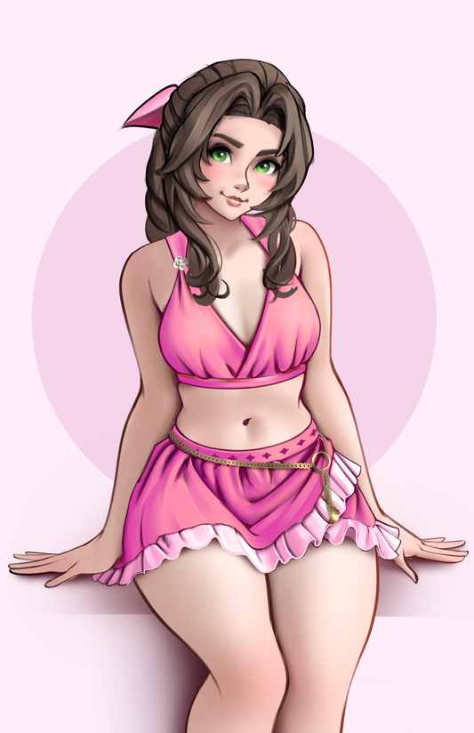 Aerith Swimsuit Print