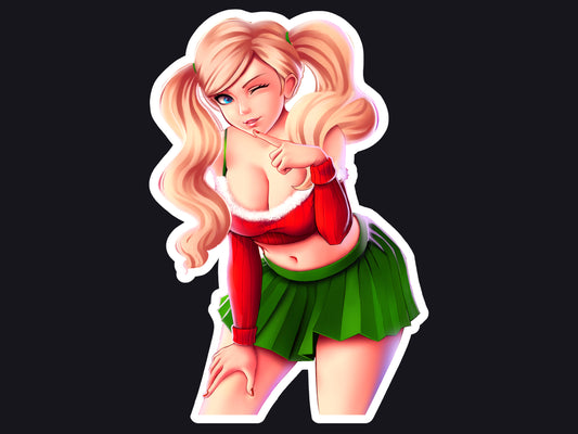 Ann Takamaki Christmas Sticker