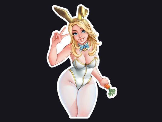 Lux Bunny Sticker