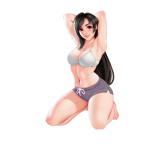 Tifa Underwear Sticker