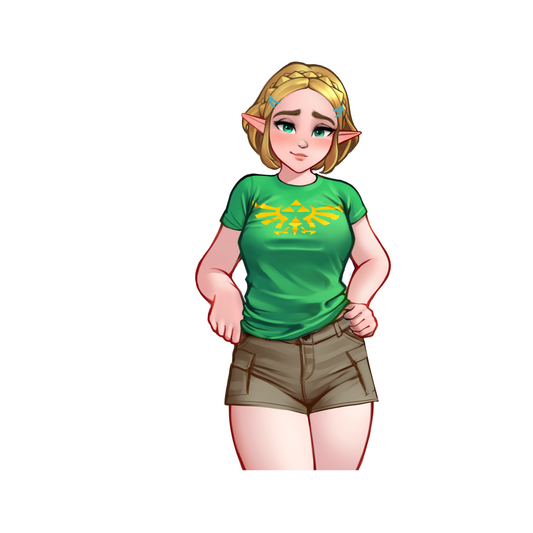 Zelda Casual Sticker