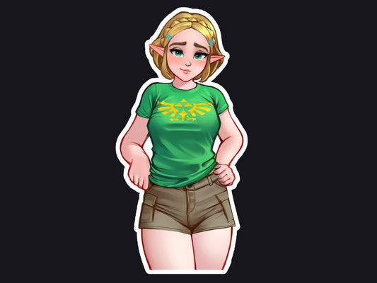 Zelda Casual Sticker