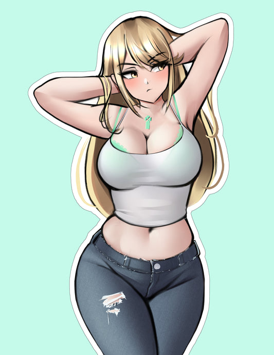 Mythra Casual Sticker