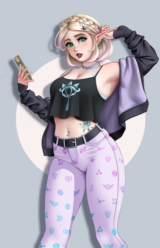 Pastel Goth Zelda