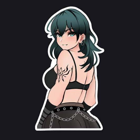 Byleth Goth Girl Sticker - Bra