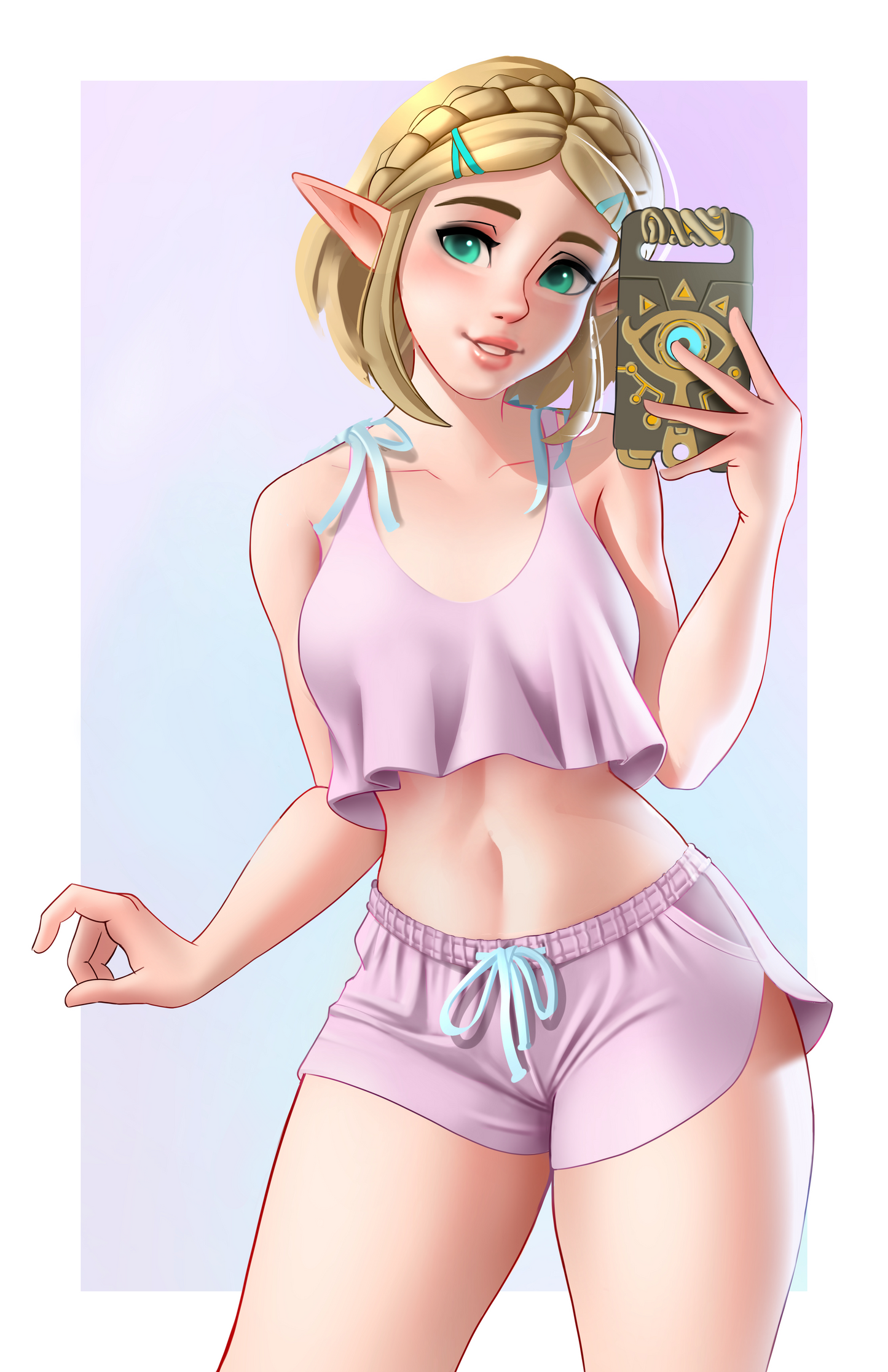 Zelda - Pajamas (Short Hair)