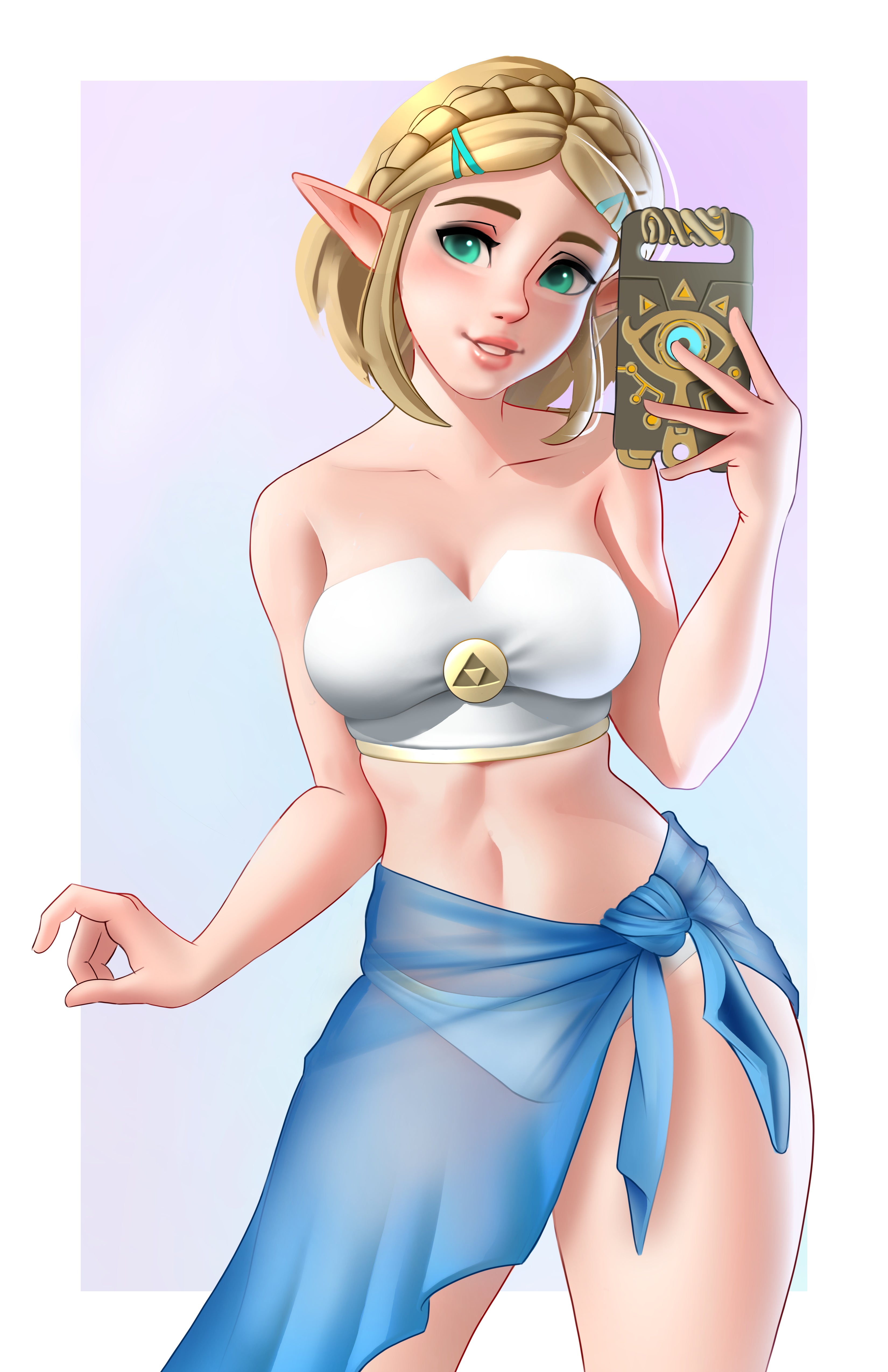 Zelda Swimsuit Short Hair