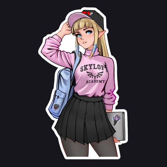 Zelda Student Sticker (Tights)